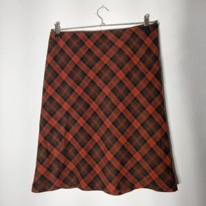 Classy Vintage Plaid Midi